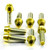 Titanium Rider Footrest Hanger Bolt Kit Gold
