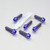 Titanium Rider Footrest Hanger Bolt Kit Purple Haze