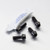 Titanium Rider Footrest Hanger Bolt Kit Black