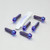 Titanium Rider Footrest Hanger Bolt Kit Purple Haze