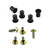 Titanium Screen Kit 5 Bolt Gold