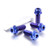 Titanium Subframe Mount Bolt Kit DualDrive Blue
