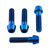 Titanium Subframe Bolt Kit Tapered Socket Cap Blue
