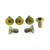 Titanium Sump Guard/Skid Plate Mount Bolt Kit Gold