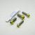 Titanium Top & Bottom Clamp Yoke Pinch Kit Gold