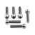 Titanium Top & Bottom Clamp Yoke Pinch Kit Torx Drive