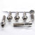Titanium Top & Bottom Clamp Yoke Pinch Kit