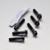 Titanium Top & Bottom Clamp Yoke Pinch Kit Black