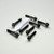 Titanium Top & Bottom Clamp Yoke Pinch Kit DualDrive Black