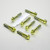 Titanium Top & Bottom Clamp Yoke Pinch Kit DualDrive Gold