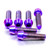 Titanium Top & Bottom Clamp Yoke Pinch Kit Purple Haze