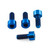 Titanium Fuel Cap Kit Kawasaki/Other Blue