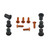 Aluminium Screen Bolt Kit Honda CBR1000RR-R Fireblade Orange