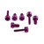 Aluminium Fuel Cap Kit Special Honda Purple