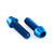 Titanium Pillion Footrest Hanger Bolt Kit Blue