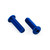 Aluminium Water Bottle Cage Bolts M5x(0.80mm)x20mm Dome Head XS Pack x2 Blue