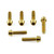 Stainless Steel Stem Bolt Kit M5x(0.80mm)x20mm Tapered Socket Cap Gold