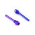 Titanium Cycle Brake Pad Retaining Pin M5x(0.80mm)x26.6mm Tapered Socket Cap - Hope Pack x2  Purple Haze
