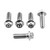 Stainless Steel Disc Bolts M8x(1.25mm)x25mm Flanged Hex Rear Pack x