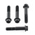 Titanium Rider Footrest Hanger Bolt Kit Black