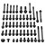 Titanium Engine Bolt Kit Yamaha WR450F / YZ450F Race Spec Black