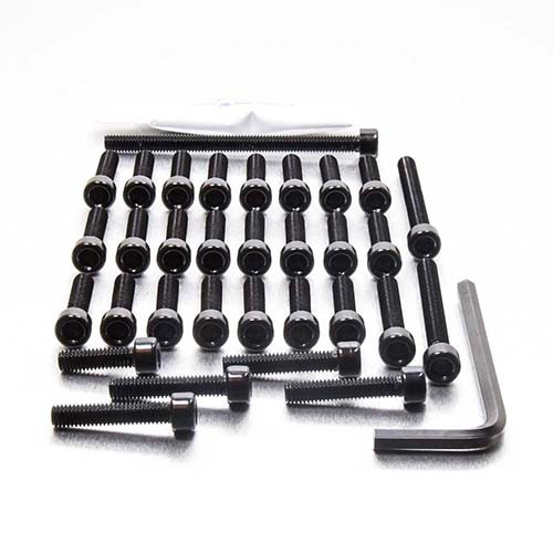 Aluminium Engine Kit Honda CBR1000RR Fireblade 04-05 Black