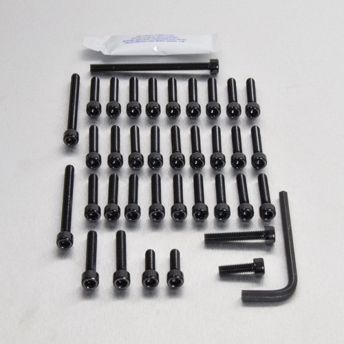 Aluminium Engine Kit Honda CBR1000RR Fireblade 06-07 Black