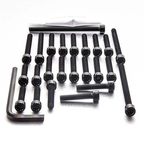 Aluminium Engine Kit Honda XL1000 VX -V2 Varadero Black