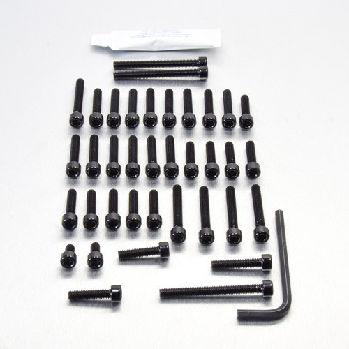 Aluminium Engine Kit Kawasaki ZX-R636 B1-B2 Ninja Black