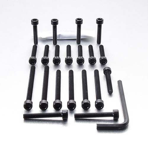 Aluminium Engine Kit Kawasaki ZR-7 (ZR750) Black