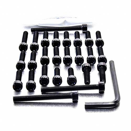 Aluminium Engine Kit Kawasaki ZX-12R Ninja Black