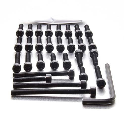 Aluminium Engine Kit Honda VFR750 FL-FP Black