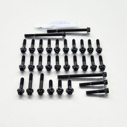 Aluminium Engine Kit Honda CBF1000 ABS Race Spec Etched 09-10 Black