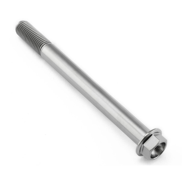 Titanium Flanged Hex Head Bolt M10x(1.25mm)x110mm (25mm Thread)