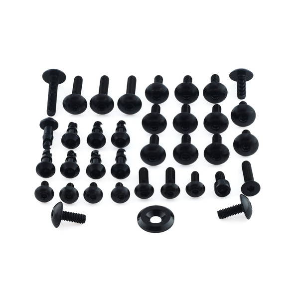 Aluminium Fairing Kit Yamaha YZF1000 R1 Quick Release Allen Key Black