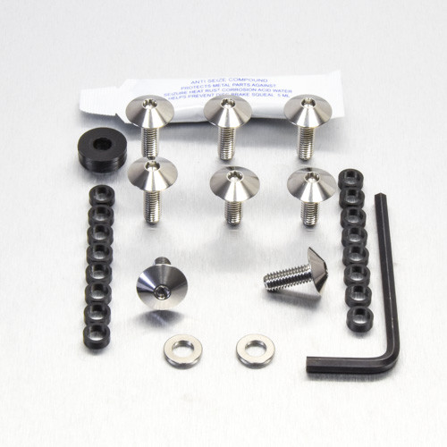 Stainless Steel Body Panel Kit Kawasaki KLX 125