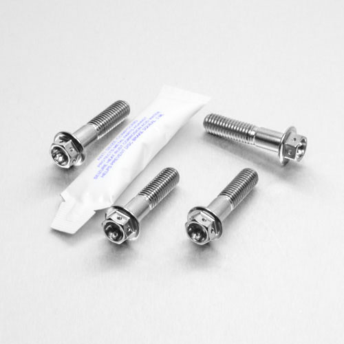Stainless Steel Front Axle Pinch Bolt Set Race Spec