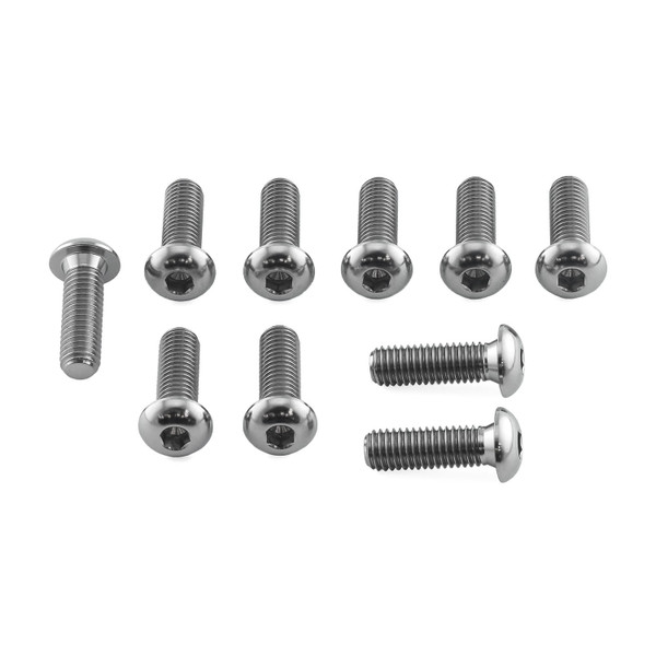 Titanium Disc Bolt To Fit BMW/KTM M8x25mm Pack x10