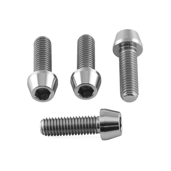 Titanium Clip-On / Handle Bar Mount Bolt Kit