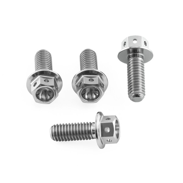 Titanium Disc Bolt M6x15mm Race Spec Pack x4 Rear