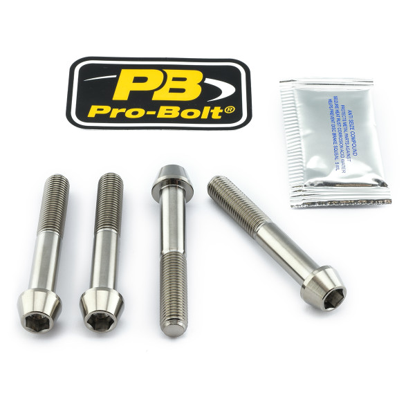Titanium Front Brake Caliper Mount Bolt Kit