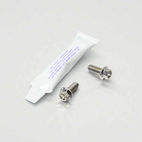 Titanium Heel Plate Bolt Kit Race Spec