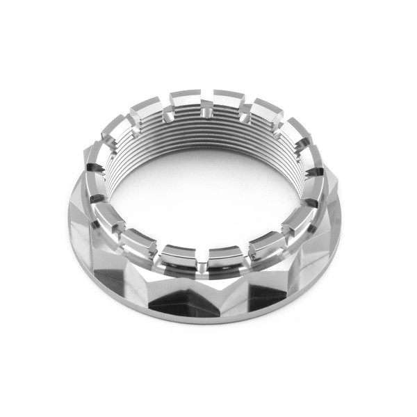 Titanium Flanged Axle Nut M48x(1.50mm) L/H Sprocket Side