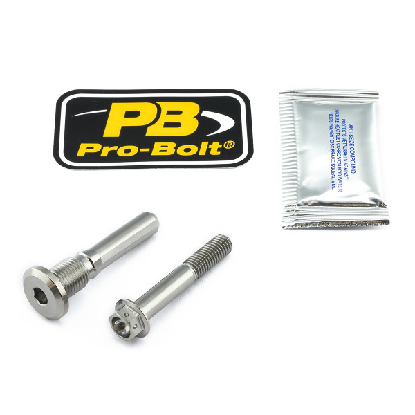Titanium Rear Brake Caliper Mount Kit Allen Key Slide Bolt Race Spec