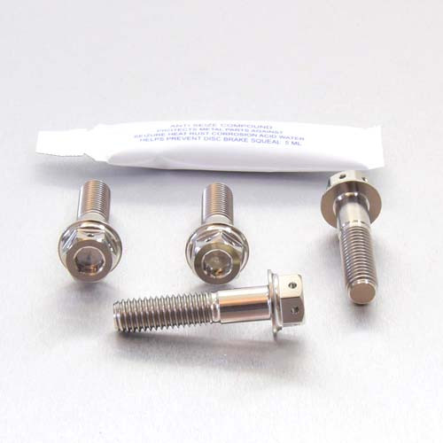 Titanium Rider Footrest Hanger Bolt Kit DualDrive