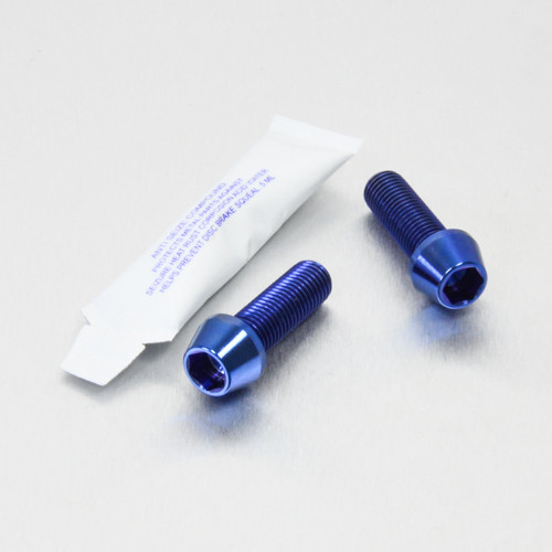 Titanium Subframe Mount Bolt Kit Blue