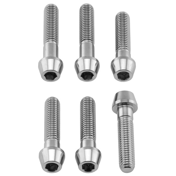 Titanium Top & Bottom Clamp Yoke Pinch Kit