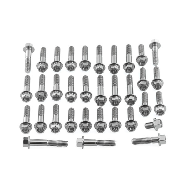Stainless Steel Engine Kit Honda CB650R Flanged Hex Head