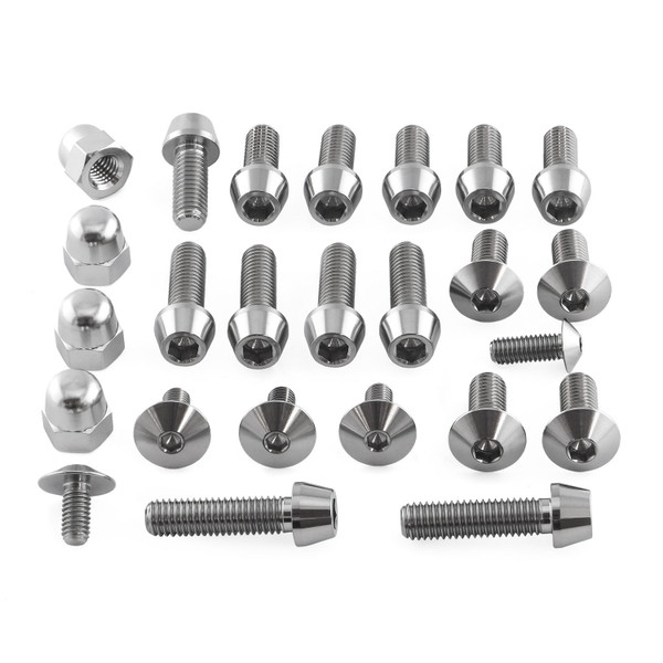 Titanium Bodywork Bolt Kit Indian Chief Darkhorse/Classic/Vintage