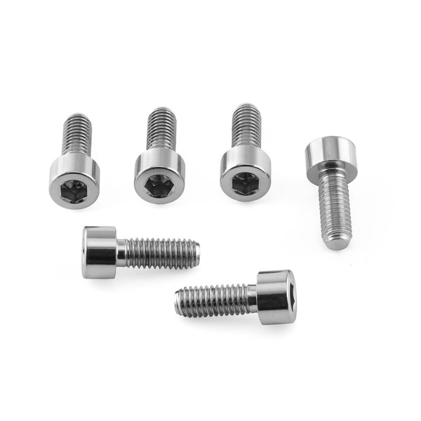 Stainless Steel Disc Bolts M6x(1.00mm)x16mm Socket Cap Rear Pack x6